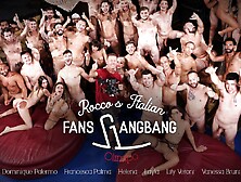 Rocco's Italian Fans Gangbang - Olimpo,  Scene #03