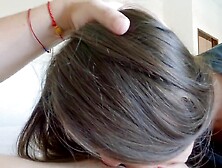 Pov oral-job from my Russian ï¿½GF - Cum on Throat