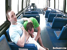 Naughty Gays Sucking Cock In Bus