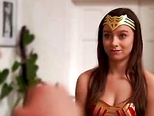 Superheroine Wonder Woman Battles Gang Of Criminals