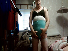 Wiener Girl - Girdle Stripping And Wiener Play