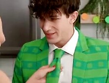 stealherstepmoms SECRET St. Paddys Day SPECIAL Naughty school boy catches lucky lady redhanded in the kitchen