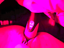 Creamy Climax Using Toys with Loud Moaning