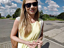 Russian Goldilocks Creampied Outdoors