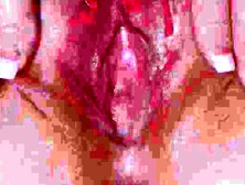 Cunt Play with Edible Body Paint