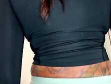 Big Booty Bimbo Gets Fucked After Yoga - Halle Hayes And Steve Rickz