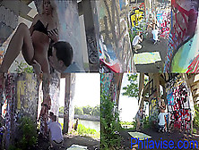 PHILAVISE- Banging milf Alyssa Lynn Outdoors