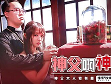 Hot Asian Cute Amateur Secretly Loses Her Tight Pussy Virginity To Her Priest