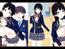 [Hentai Game Koikatsu! ]Have sex with Big tits Vtuber Tsukino Mito. 3DCG Erotic Anime Video.