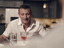 Taboo foursome with busty milf and new family member