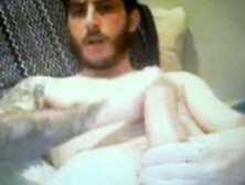 huge dicked dude with fleshlight wanking