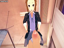 Anime Self Perspective Feet Ritsu Tainaka K-On!