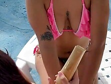 I banged with my mistress inside the pool without anyone knowing