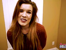 Lusty Ginger Keaton Finger Bangs Her Snatch To Give A Unfathomable BJ!