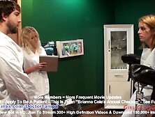 Beauty Brianna Cole get a Stimulating Gyno Exam from Doctor Tampa & Nurse Julie J @ GirlsGoneGynoCom
