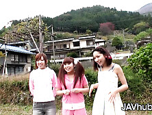 Maria Hanano and friends having a groupsex with father's friend.