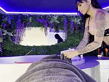 Wet side piece at mother sex