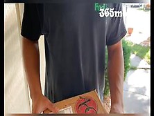 Package Delivery Driver Gets Lucky & Fucks Cops Wife (Married Cheating Blonde Cougar Milf Wants BBC)