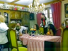 Hot African Chick Is Of A White Orgy