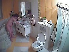 Pregnant Wife In Toilet Treats Pussy