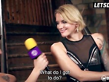 Sina Longleg Has Her Taut Twat Stretched Worthwhile By Shaved Guy - LETSDOEIT