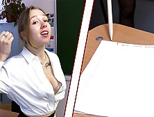 Teacher Scoff after Classes | POINT OF VIEW Roleplay JOI in Russian | Humiliation