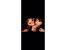 daddyu2019s double daughter blowjob