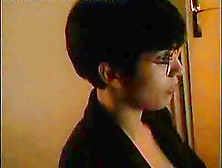 Hairy lesbian French sluts having some hot sex on bed