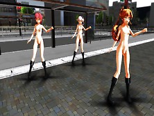 【Mmd】由良 鬼怒 阿武隈でFreely Tomorrow