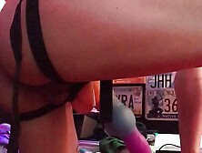 Strap on masturbation solo fun