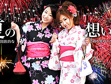 Asami Nanase,  Risa Shimizu Sweet Summer Memory Vol. 7 - Caribbeancom