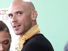 Brazzers - Sexy School girl Callie Calypso takes it up the a