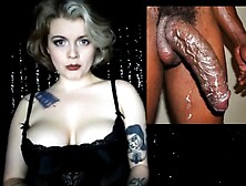 Milf Mistress Rating Big Black Cocks And Caressing Herself