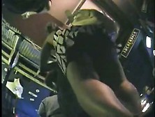 Party time upskirts (fake) from dancing girls in this video