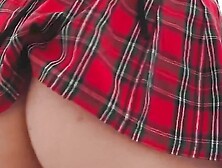 Red Head College Girl Wendy Smiles Solo Masturbation To Orgasm