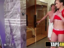 Sauna Heat Turns Into Hardcore Session with a Hawt Czech Gal