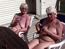 Playing Card Naked In The Sun - Sparkle