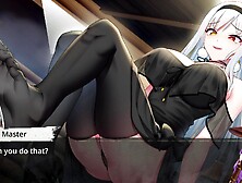 Taming my sub like a dog in The Witch Sexual Prison / 01 / VTuber