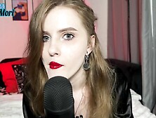 ASMR Vampire eating, nails, plastic and stones
