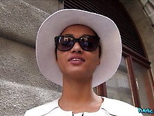 Amateur teen Halona Vog gets penetrated and cummed on in POV video