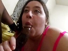 FAT WOMAN enjoys blowing African dong