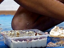 Bewitching Cindy Behr and Myla Charles at busty scene