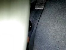 playing with his dick in public