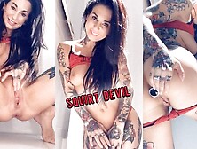 Joanna Angel squirts hard getting off with you JOI