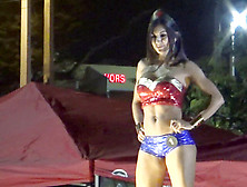 Bikini Asian Mom,  Nude Beauty Pageant Contest