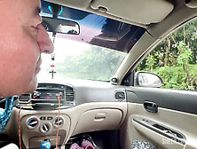 Real - Lucky Taxi Driver Fucks Busty Stepmom He Meets On The Road.