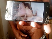 Cuming at the kitchen while watching a porn on my phone