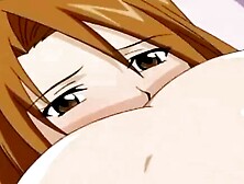 Stepdaughter and Mother's big boobs get creampied in steamy hentai cartoon