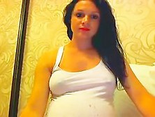 Bulgarian Preggy Playgirl Stripped Show