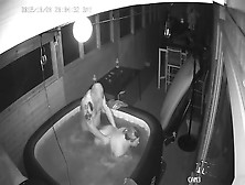 Hottub Milf Bonk Puppy... Closed-Circuit Television-Ipcam Concealed